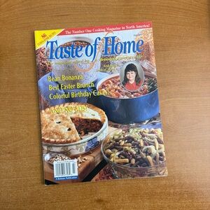 Taste of‎ Home Cookbook - Vibrant Blue and Yellow Edition